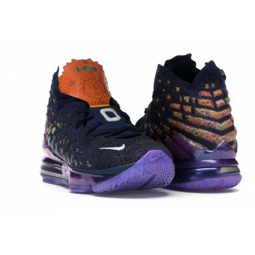 Кроссы Nike LeBron 17 Monstars - мужская сетка размеров