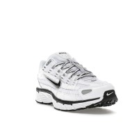 Nike P-6000 White Metallic Silver Black