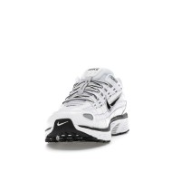 Nike P-6000 White Metallic Silver Black