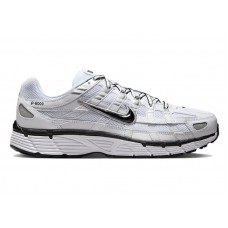 Кроссовки Nike P-6000 White Metallic Silver Black