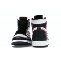 Jordan 1 Retro High Defiant White Black Gym Red