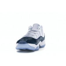 Кроссовки Jordan 11 Retro Low Snake Navy (2019)