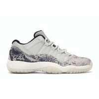 Подростковые кроссовки Jordan 11 Retro Low Snake Light Bone (GS)