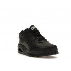 Подростковые Nike Air Max 90 Recraft Triple Black (GS)