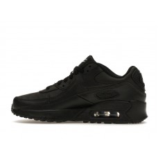 Подростковые Nike Air Max 90 Recraft Triple Black (GS)