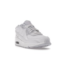 Подростковые Nike Air Max 90 Recraft Triple White (GS)