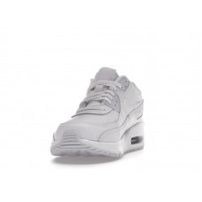 Подростковые Nike Air Max 90 Recraft Triple White (GS)