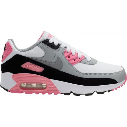 Nike Air Max 90 GS Rose Pink - подростковая сетка размеров