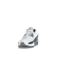 Подростковые Nike Air Max 90 White Grey Obsidian (GS)