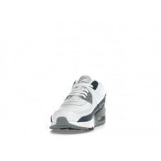 Подростковые Nike Air Max 90 White Grey Obsidian (GS)
