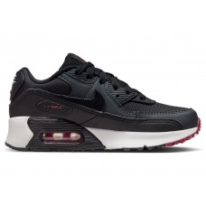 Детские кроссовки Nike Air Max 90 LTR Anthracite Team Red (PS)