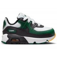 Малышам Nike Air Max 90 Leather Platinum Gorge Green (TD)