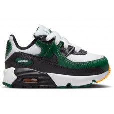Малышам Nike Air Max 90 Leather Platinum Gorge Green (TD)