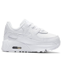 Малышам Nike Air Max 90 Leather Triple White (TD)