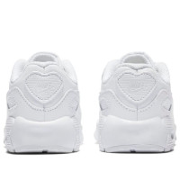 Малышам Nike Air Max 90 Leather Triple White (TD)