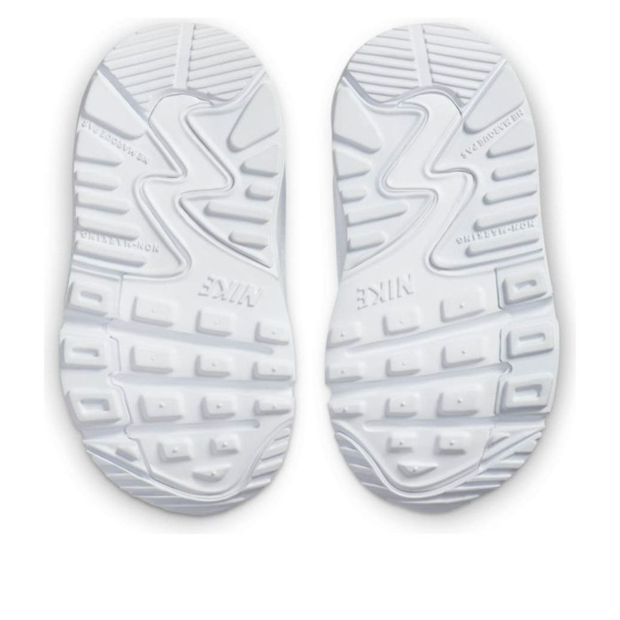 Nike Air Max 90 TD Triple White - детская сетка размеров Nike Air Max 90 TD Triple White - детская сетка размеров
