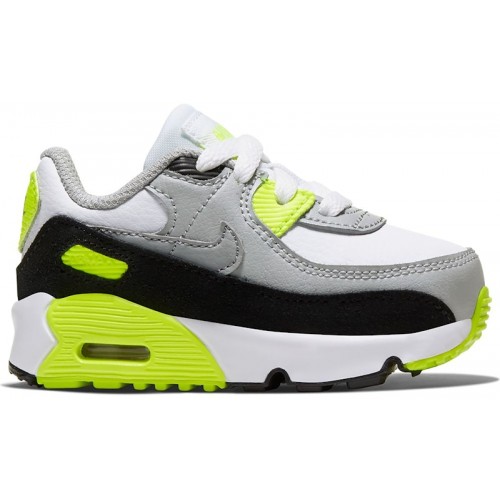 Nike Air Max 90 OG Volt (2020) (TD) - детская сетка размеров