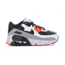 Малышам Nike Air Max 90 White Black Orange (TD)