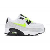 Малышам Nike Air Max 90 White Volt (TD)