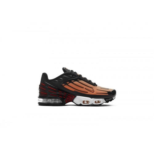 Кроссы Nike Air Max Plus 3 Black Pimento (GS) - подростковая сетка размеров