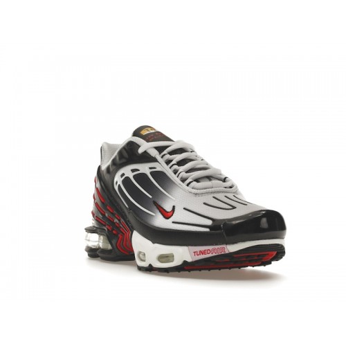 Кроссы Nike Air Max Plus 3 Black Red (GS) - подростковая сетка размеров