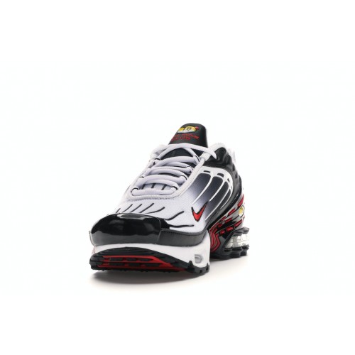 Кроссы Nike Air Max Plus 3 Black Red - мужская сетка размеров