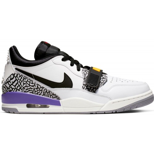 Кроссы Jordan Legacy 312 Low Lakers - мужская сетка размеров