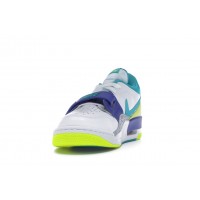 Кроссовки Jordan Legacy 312 Low Ultramarine Neon Yellow Aquamarine