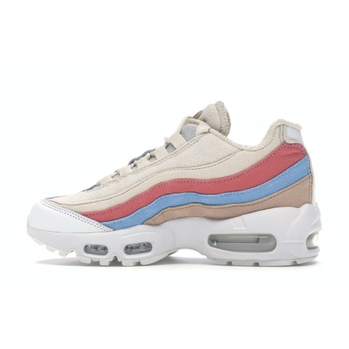 Кроссы Nike Air Max 95 Plant Color Collection Multi-Color (W) - женская сетка размеров