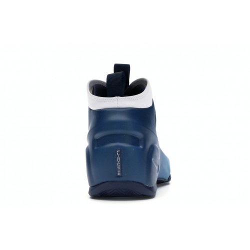 Кроссы Nike Air Flightposite 2 White Navy - мужская сетка размеров