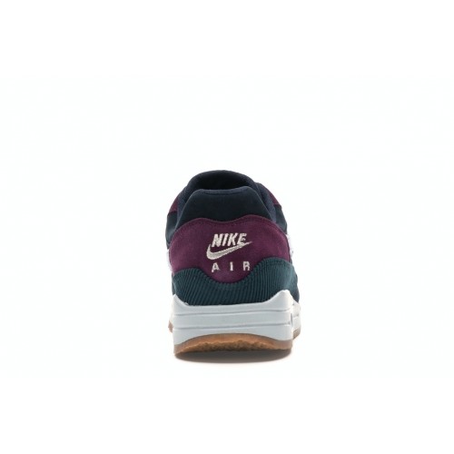 Кроссы Nike Air Max 1 Dark Obsidian Crepe Sole - мужская сетка размеров