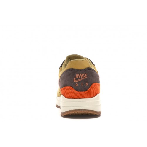 Кроссы Nike Air Max 1 Crepe Wheat Gold Rust Pink - мужская сетка размеров