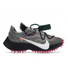 Женские кроссовки Nike Vapor Street Off-White Black Laser Fuchsia (W)