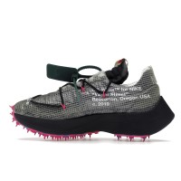 Женские кроссовки Nike Vapor Street Off-White Black Laser Fuchsia (W)