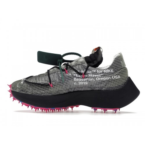 Кроссы Nike Vapor Street Off-White Black Laser Fuchsia (W) - женская сетка размеров