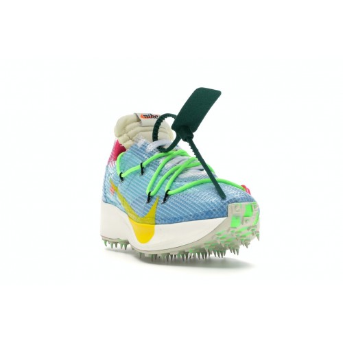 Кроссы Nike Vapor Street Off-White Polarized Blue (W) - женская сетка размеров