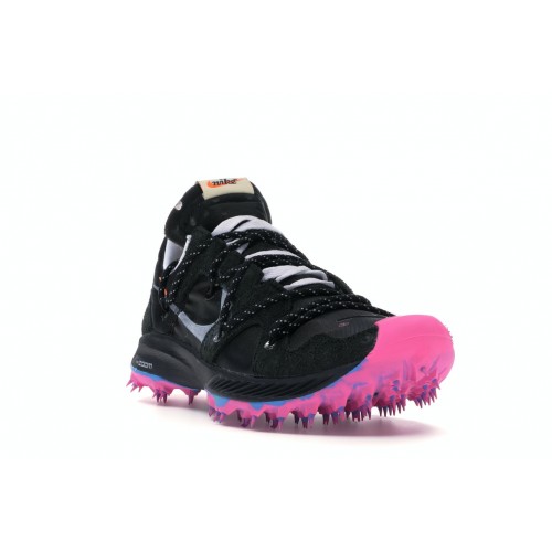 Кроссы Nike Zoom Terra Kiger 5 Off-White Black (W) - женская сетка размеров