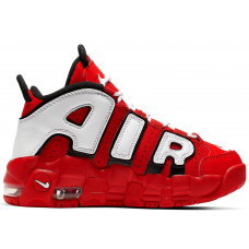 Детские кроссовки Nike Air More Uptempo University Red Black White (PS)