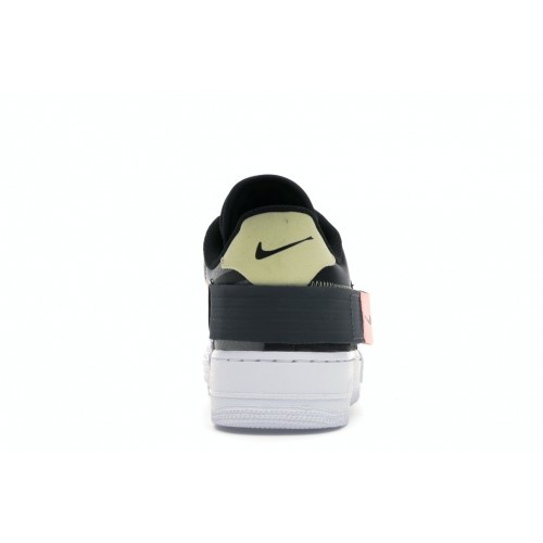 Кроссы Nike Air Force 1 Type Black - мужская сетка размеров