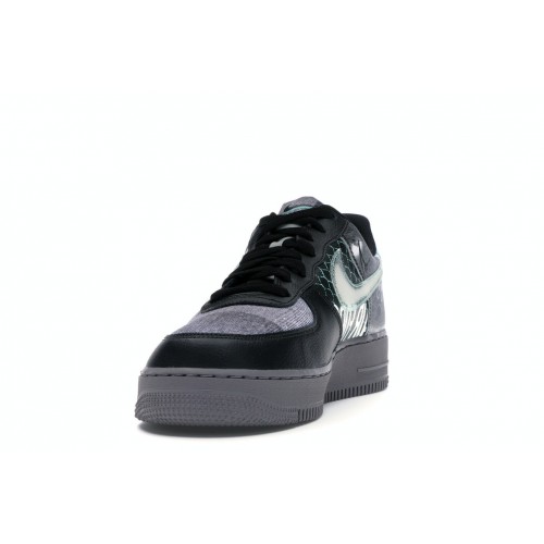 Кроссы Nike Air Force 1 Low Off Noir Pure Platinum - мужская сетка размеров