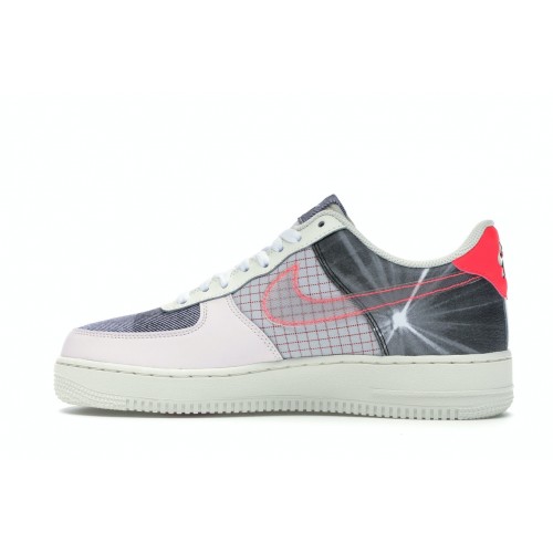 Кроссы Nike Air Force 1 Low Light Soft Pink Pure Platinum - мужская сетка размеров