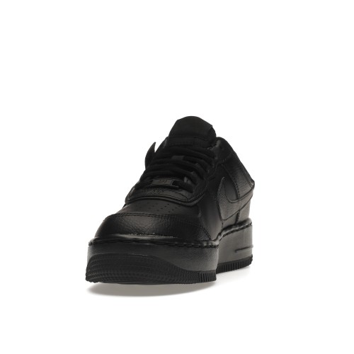 Кроссы Nike Air Force 1 Low Shadow Triple Black (W) - женская сетка размеров