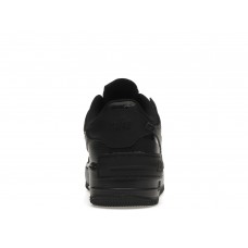 Женские кроссовки Nike Air Force 1 Low Shadow Triple Black (W)