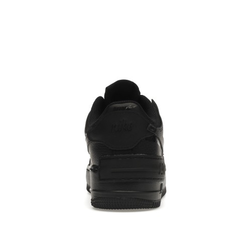 Кроссы Nike Air Force 1 Low Shadow Triple Black (W) - женская сетка размеров