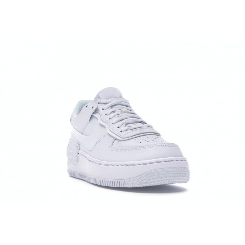Кроссы Nike Air Force 1 Low Shadow Triple White (W) - женская сетка размеров