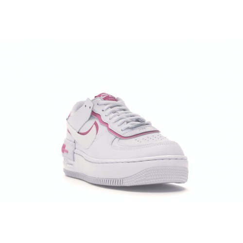 Кроссы Nike Air Force 1 Low Shadow White Magic Flamingo (W) - женская сетка размеров