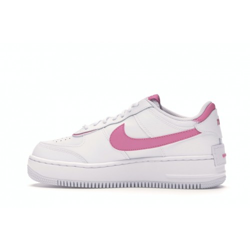 Кроссы Nike Air Force 1 Low Shadow White Magic Flamingo (W) - женская сетка размеров