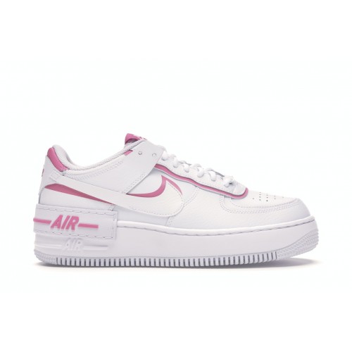 Кроссы Nike Air Force 1 Low Shadow White Magic Flamingo (W) - женская сетка размеров