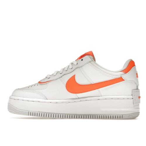 Кроссы Nike Air Force 1 Low Shadow White Total Orange (W) - женская сетка размеров