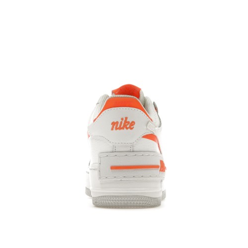 Кроссы Nike Air Force 1 Low Shadow White Total Orange (W) - женская сетка размеров